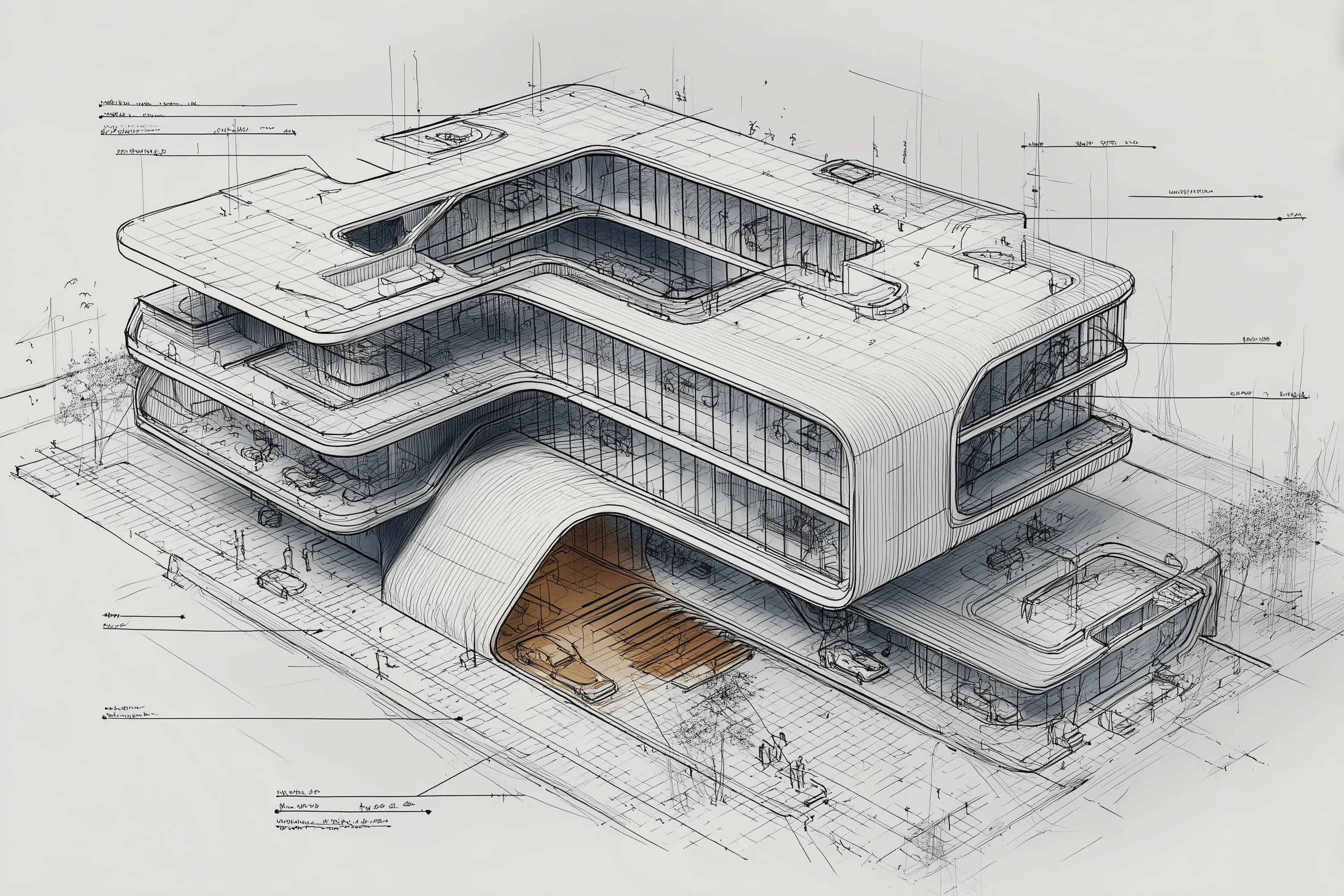 Architectural Sketch